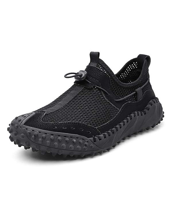 MEN'S MESH SLIP-ON HIKING SNEAKERS 59603326