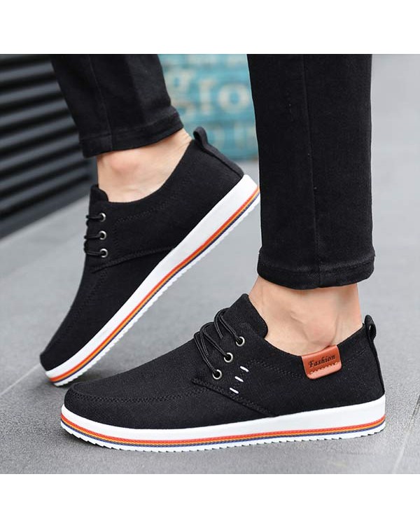 MEN'S CASUAL CANVAS SHOES 02665670