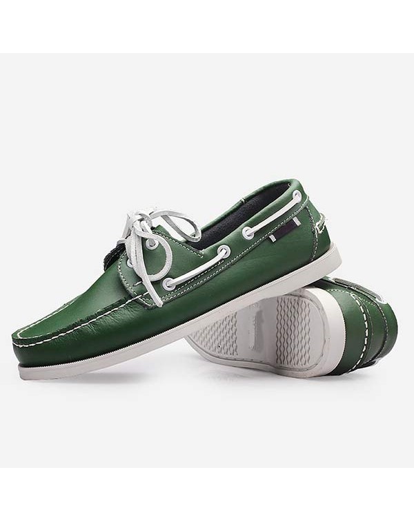 MEN'S LEATHER BOAT SHOES 41603460