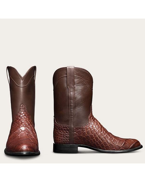 MEN'S VINTAGE CROCODILE WESTERN COWBOY BOOTS 33120809C