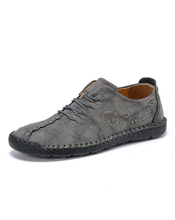 MEN'S CASUAL FASHION LACE-UP SHOES 77917859