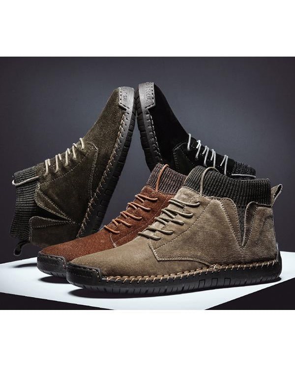 HIGH TOP MEN'S BOOTS