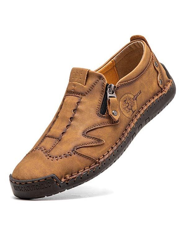 MEN'S VINTAGE CASUAL LEATHER SHOES 90893563