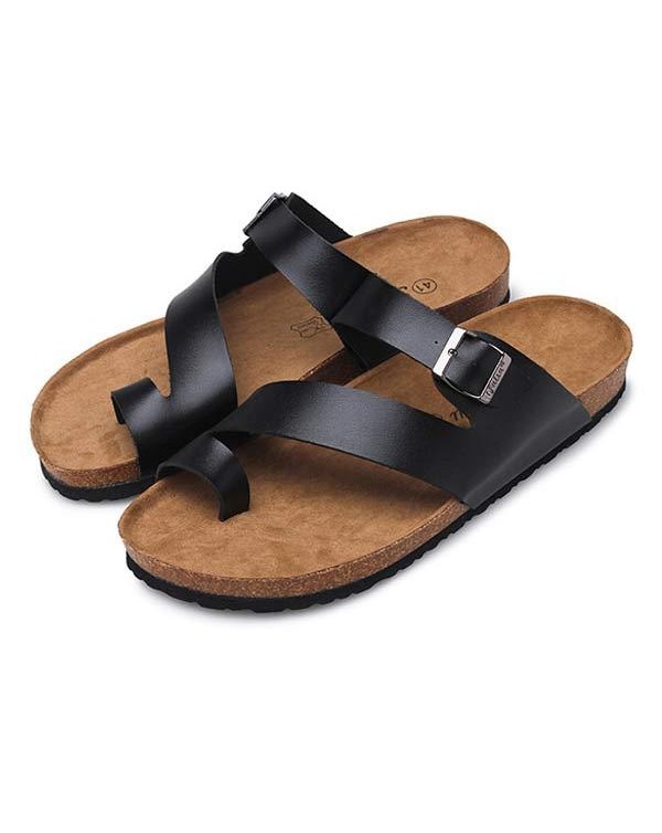 MEN'S CASUAL BEACH SLIPPERS 18385841