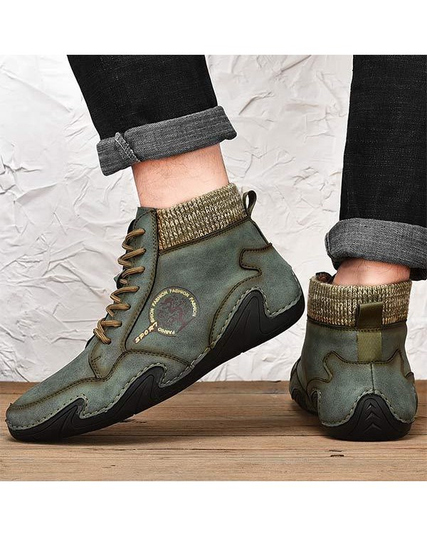 MEN'S VINTAGE ANKLE BOOTS 12965354