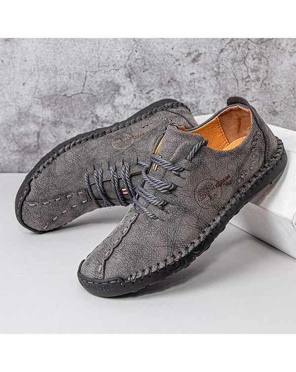 MEN'S CASUAL FASHION LACE-UP SHOES 77917859