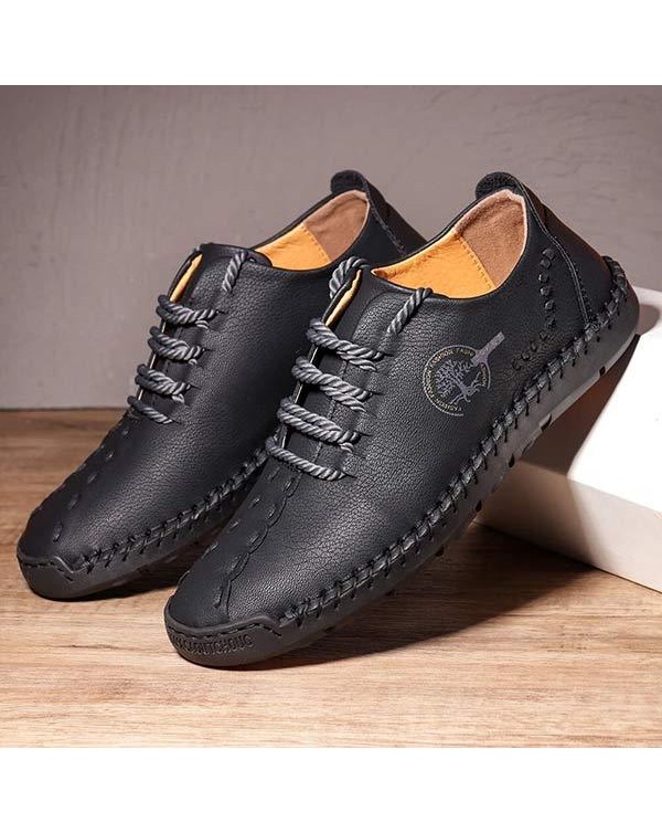 MEN'S CASUAL FASHION LACE-UP SHOES 77917859