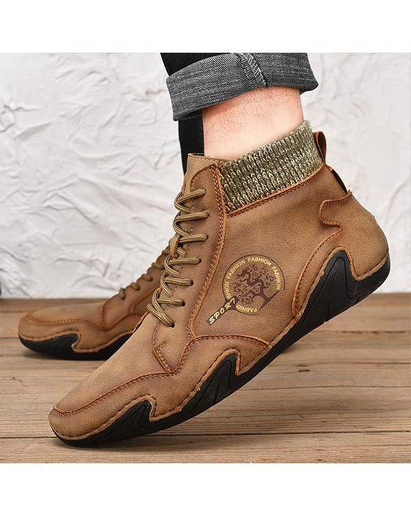 MEN'S VINTAGE ANKLE BOOTS 12965354