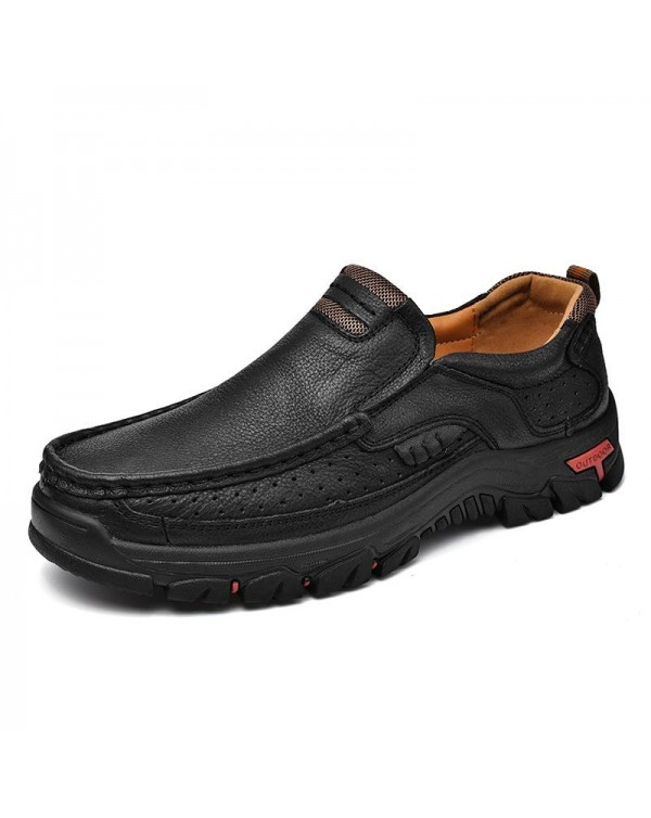 Men's Retro Plus Size Slip-on Shoes 85081989TO