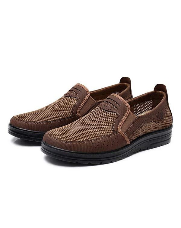 MEN'S BREATHABLE SOFT SOLE CASUAL SHOES 38861915