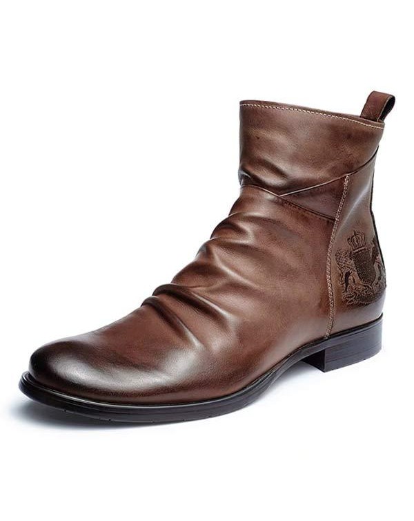 MEN'S VINTAGE RIDER LEATHER BOOTS 74815903