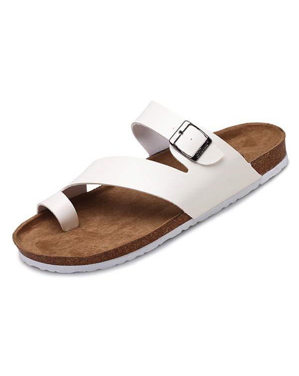 MEN'S CASUAL BEACH SLIPPERS 18385841