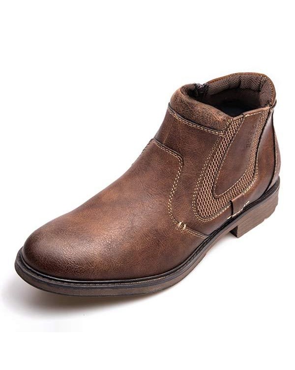 MEN'S LEATHER CHELSEA BOOTS 32473720