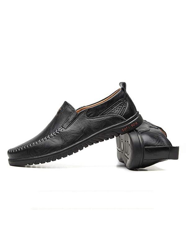 MEN'S SLIP-ON CASUAL LEATHER SHOES 08026252