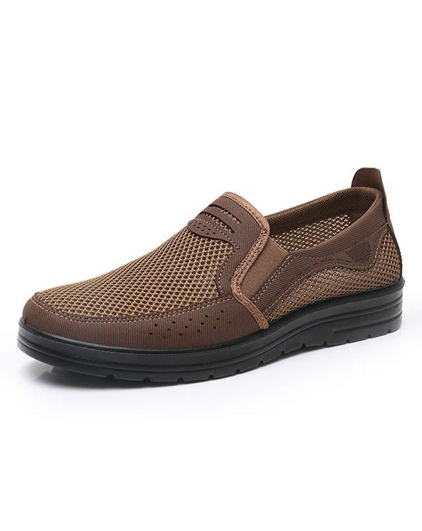 MEN'S BREATHABLE SOFT SOLE CASUAL SHOES 38861915