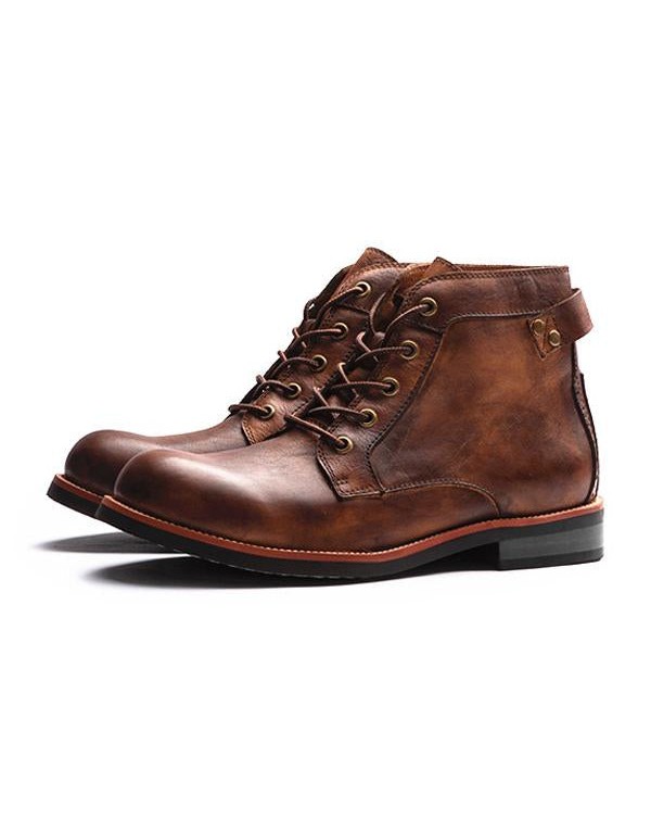 VINTAGE MEN'S LACE-UP MARTIN BOOTS