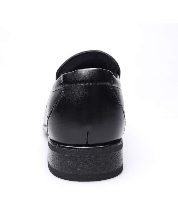 MEN'S SLIP ON SMALL SQUARE LEATHER SHOES 17995831